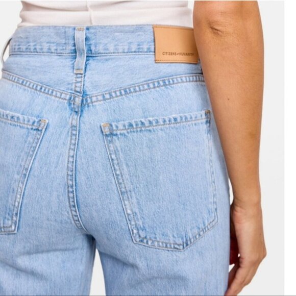CITIZENS OF HUMANITY Annina Jeans Baggy Loose Tularosa Light Wash Wide Leg 26 - Picture 4 of 12